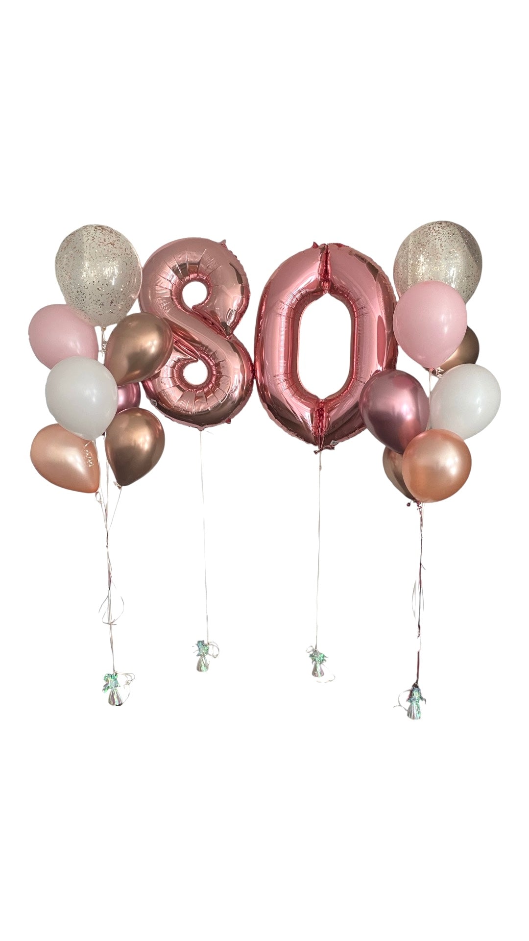80th Birthday Balloons