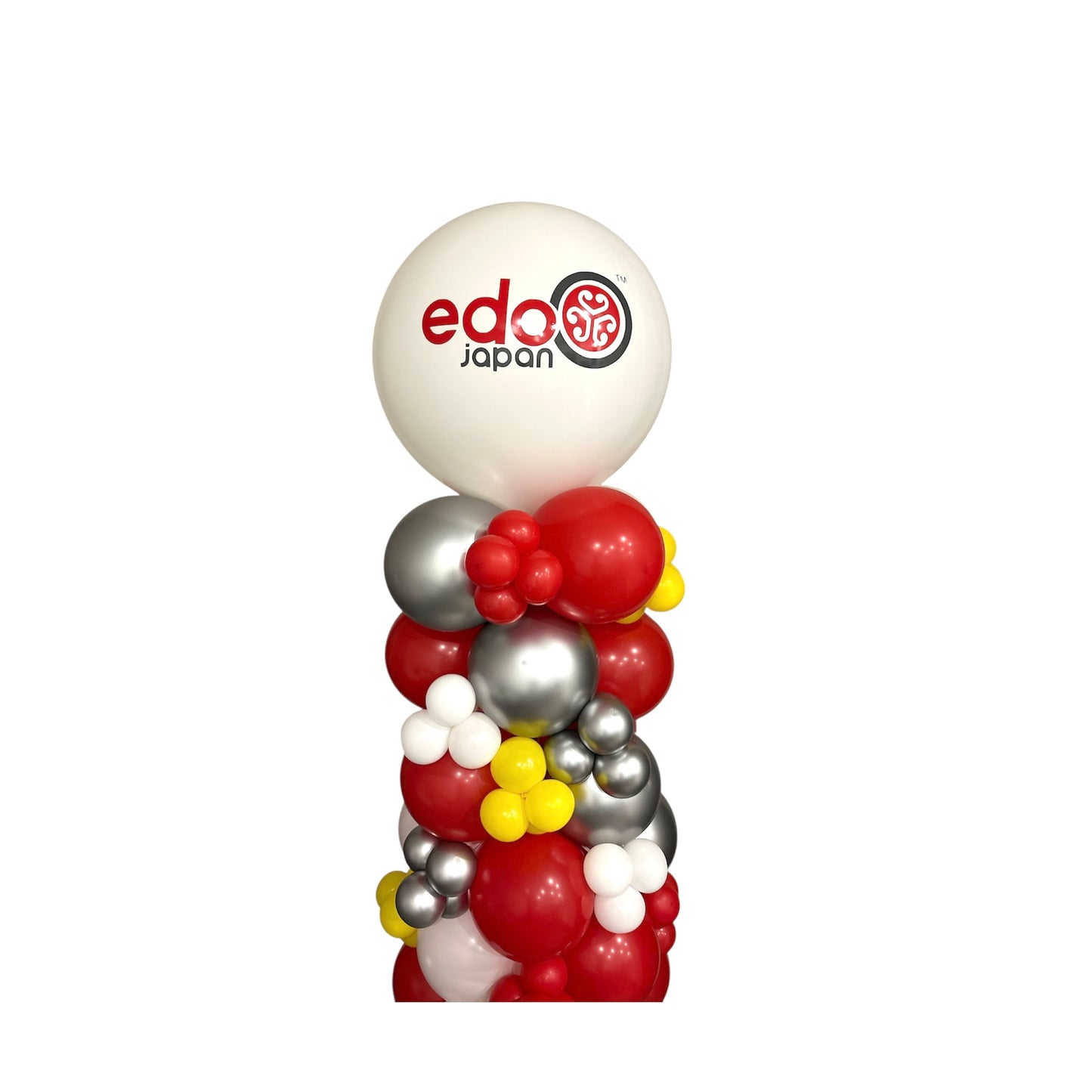 Full Colour Custom Logo/Text Balloon Column with Mini Balloons