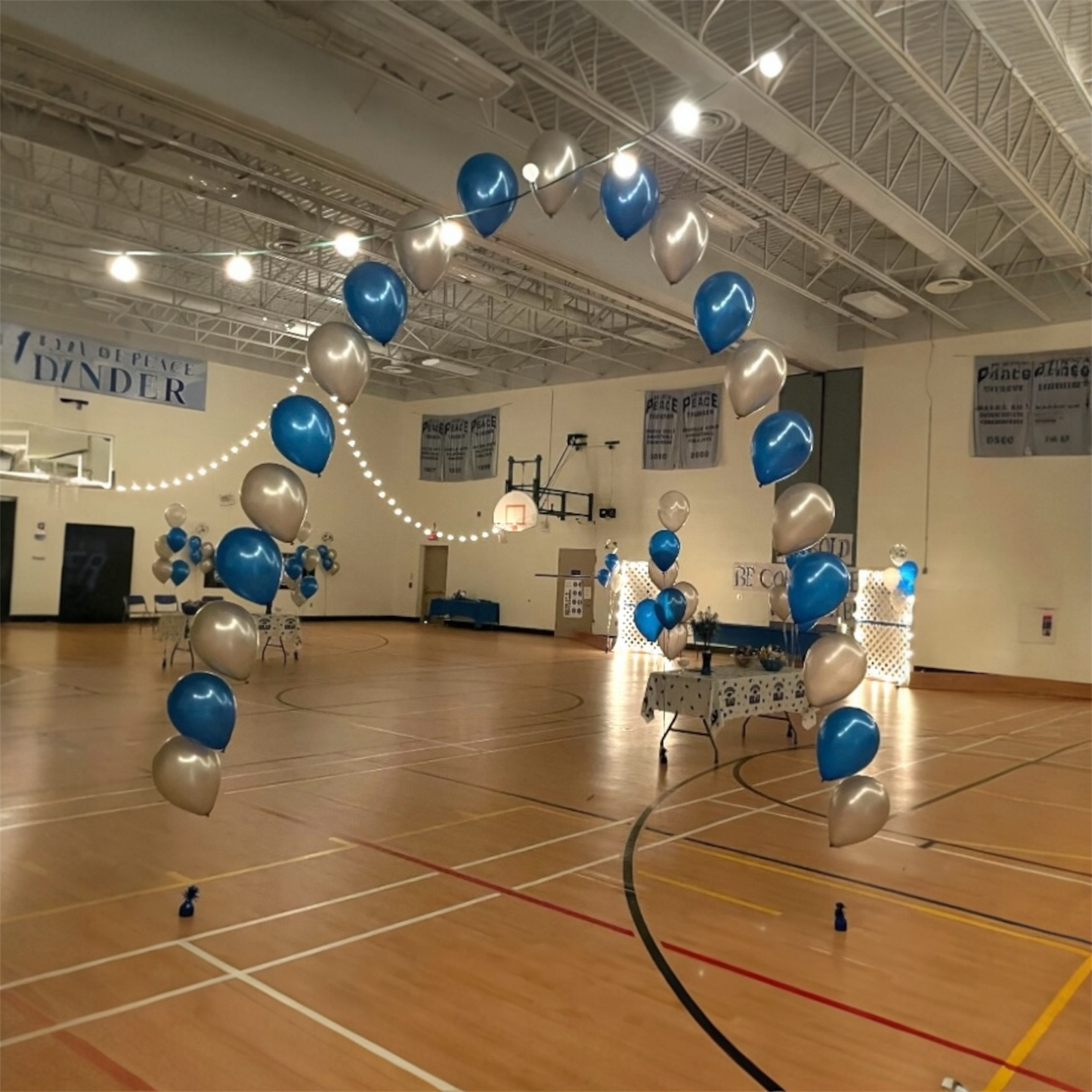 Helium Balloon Arch