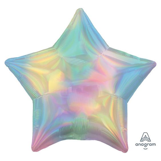 Star - Pastel Rainbow Iridescent