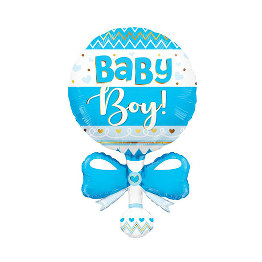 Baby Boy Rattle