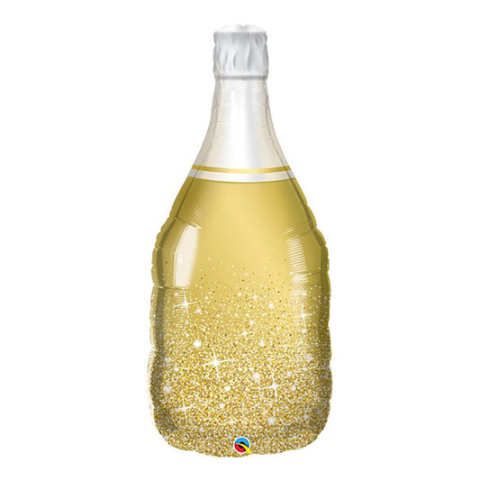 Bubbly Wine Bottle