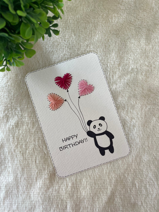 Heartfelt Panda Birthday Wishes