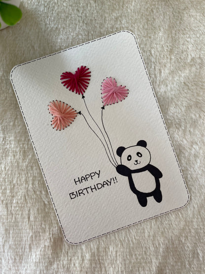 Heartfelt Panda Birthday Wishes