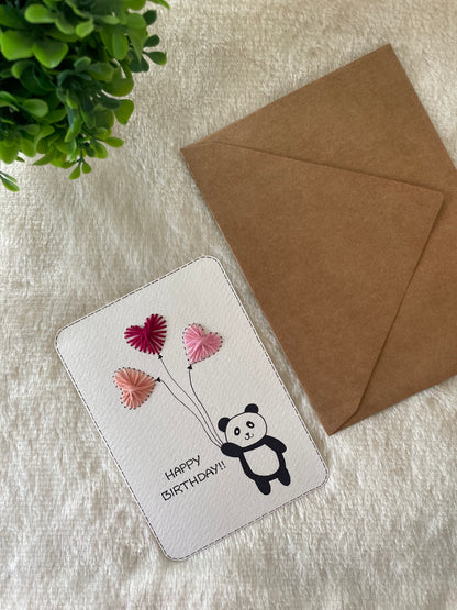 Heartfelt Panda Birthday Wishes