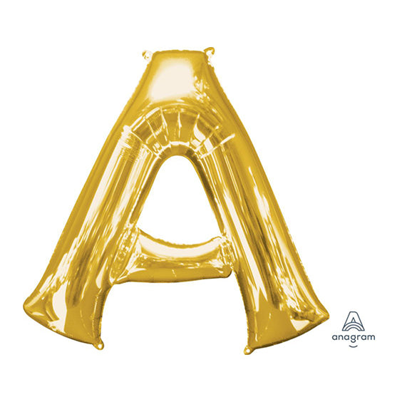 Letter A - Gold