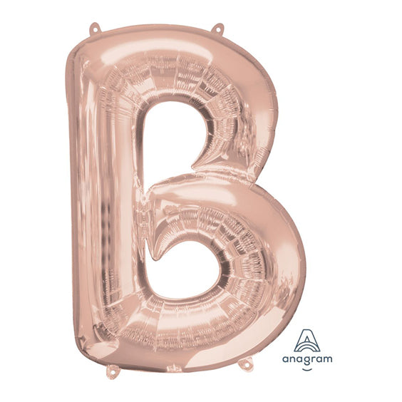 Letter B - Rose Gold