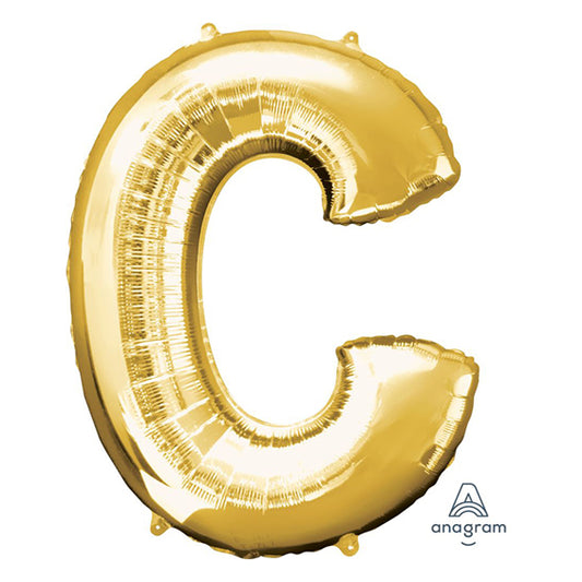 Letter C - Gold