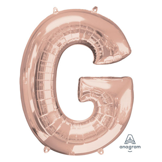 Letter G - Rose Gold