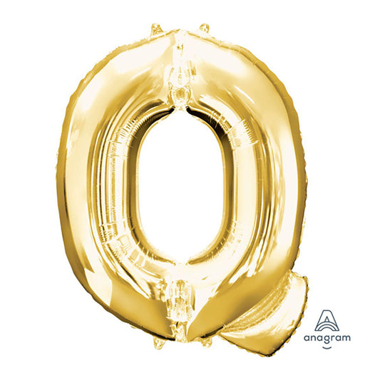 Letter Q - Gold