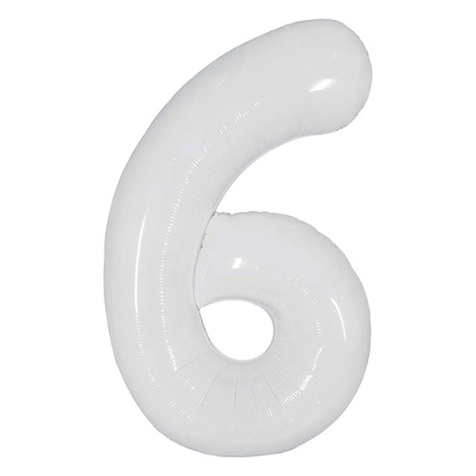 Number 6 - White