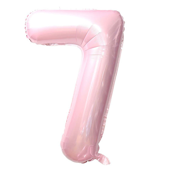 Number 7 - Baby Pink