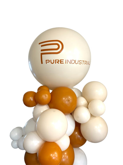 Balloon Column - Personalized Organic Style