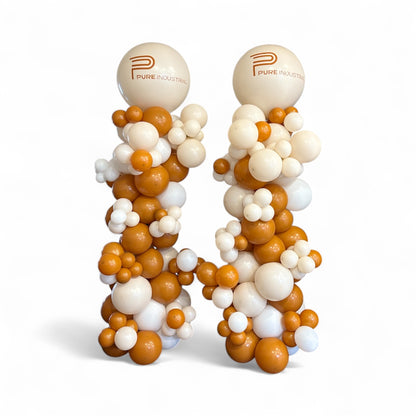 Balloon Column - Personalized Organic Style