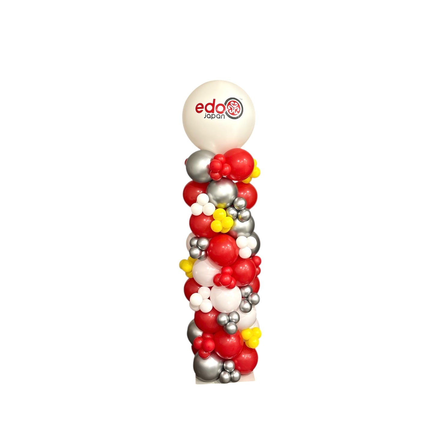 Full Colour Custom Logo/Text Balloon Column with Mini Balloons