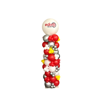 Full Colour Custom Logo/Text Balloon Column with Mini Balloons