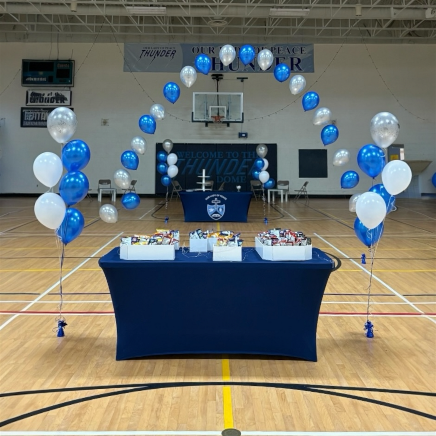 Helium Balloon Arch