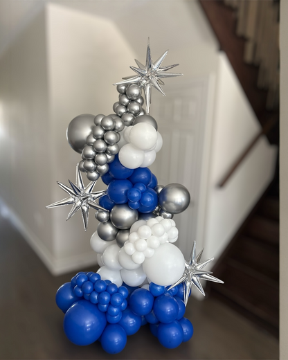 Organic Balloon Garland (Free Standing)