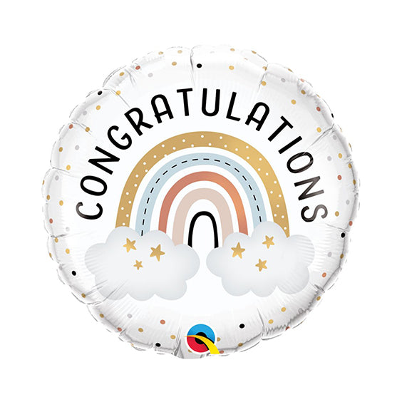 Congratulations Boho Rainbow