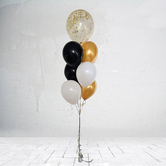 Classic Confetti Balloons Bouquet.